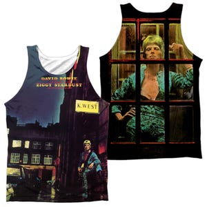 David Bowie Ziggy Star Dust Sublimation Tank Top