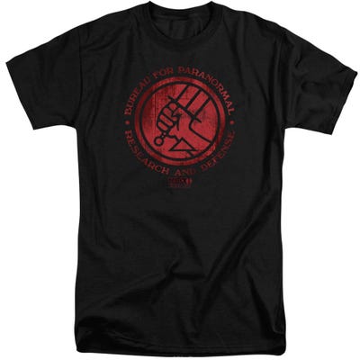 Bprd Logo Hellboy Tall T-Shirt