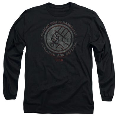 Bprd Stone Hellboy Long Sleeve Shirt