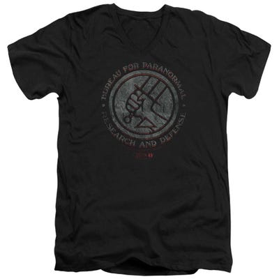 Bprd Stone Hellboy V-Neck T-Shirt