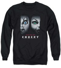 Bride of Chucky Happy Couple Creepy Sweatshirt