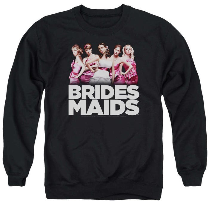 Bridesmaids Maids Photo Cast Sweatshirt