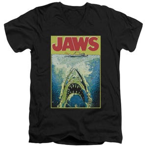 Bright Jaws Jaws V-Neck T-Shirt