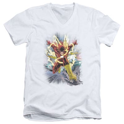 Brightest Day Flash V-Neck T-Shirt