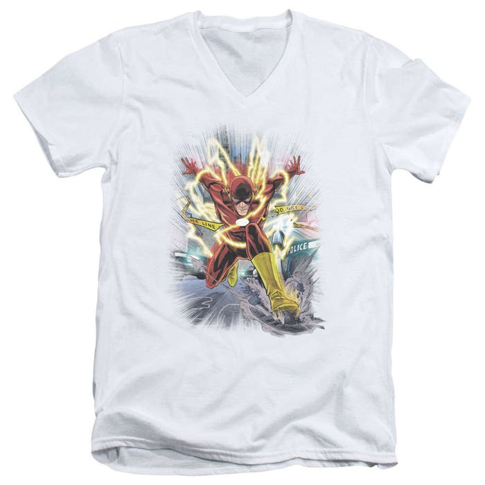 Brightest Day Flash V-Neck T-Shirt