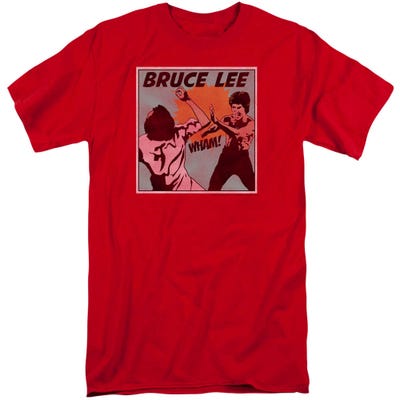 Bruce Lee Comic Panel Tall T-Shirt