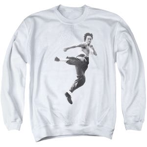 Bruce Lee Flying Kick Sweatshirt