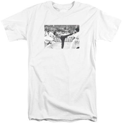 Bruce Lee Kick To The Head Tall T-Shirt