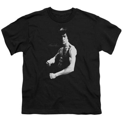 Bruce Lee Stance Kids T-Shirt