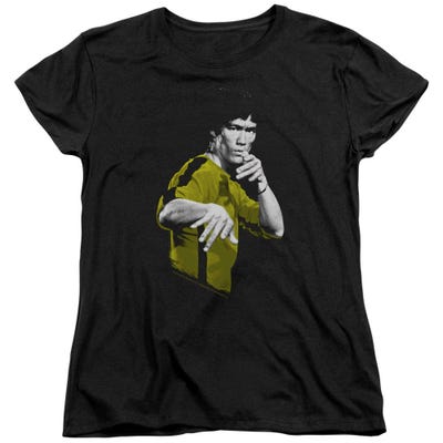 Bruce Lee Suit Of Death Womens T-Shirt