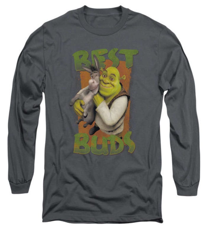 Buds Shrek Long Sleeve Shirt