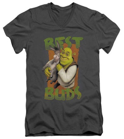 Buds Shrek V-Neck T-Shirt