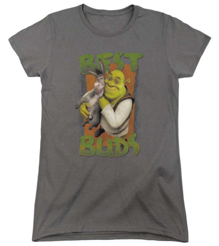 Buds Shrek Womens T-Shirt