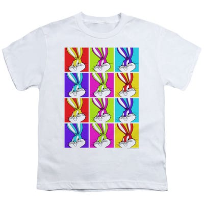 Bugs Bunny Looney Tunes Tiles Kids T-Shirt