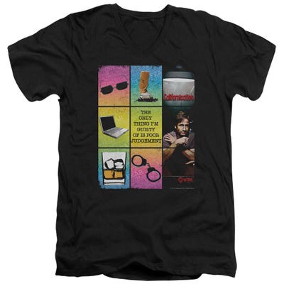 Californication Poor Judgement V-Neck T-Shirt