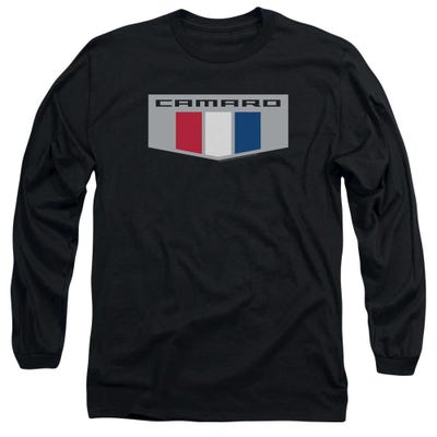 Camaro Chrome Emblem Long Sleeve Shirt