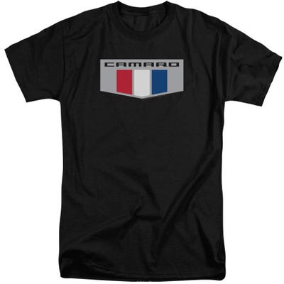 Camaro Chrome Emblem Tall T-Shirt