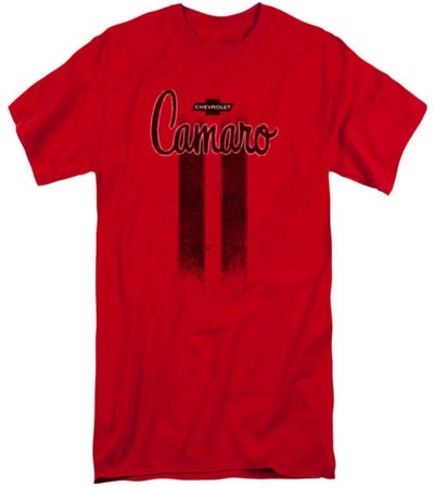 Camaro Vintage Stripes Tall T-Shirt