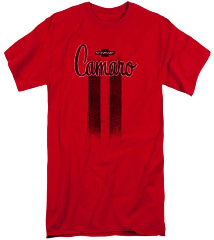 Camaro Vintage Stripes Tall T-Shirt