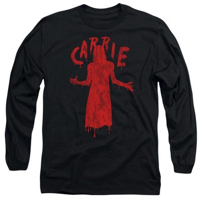 Carrie Bloody Silhouette Long Sleeve Shirt