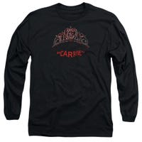 Carrie Prom Queen Tiara Long Sleeve Shirt