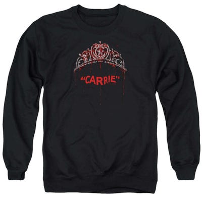 Carrie Prom Queen Tiara Sweatshirt