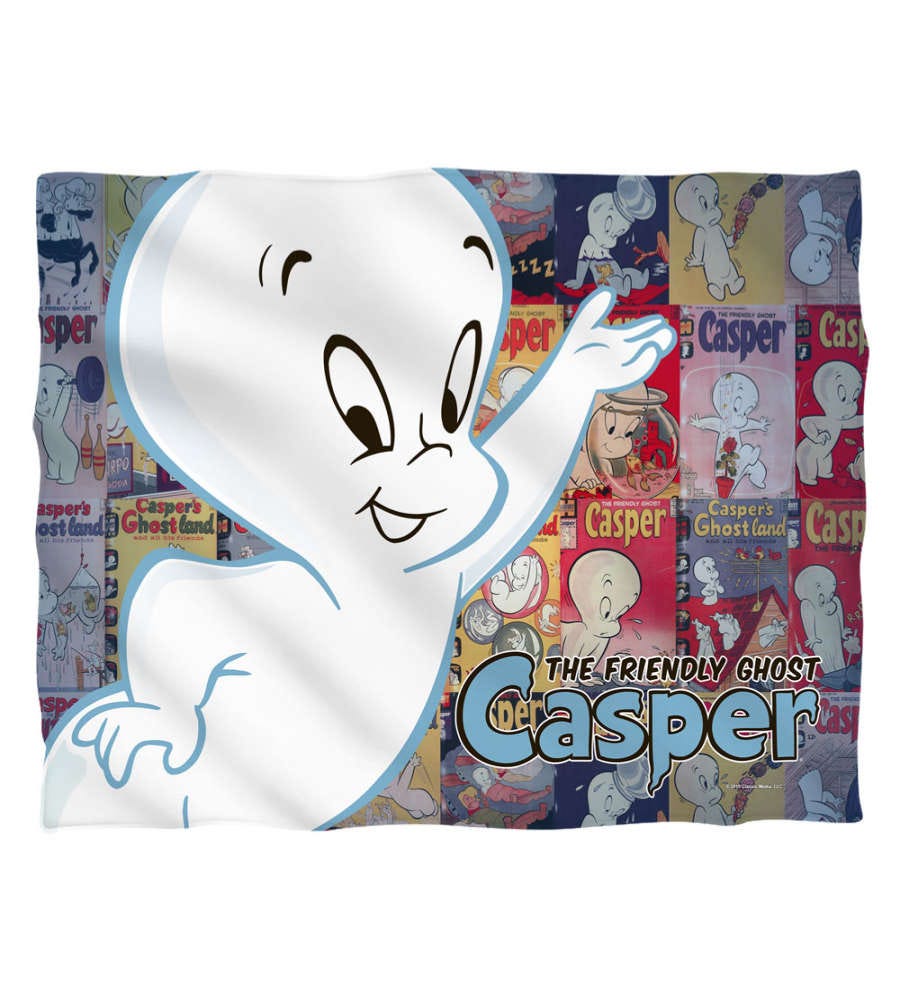 Casper and Covers Casper the Friendly Ghost Pillow Case | TeeShirtPalace