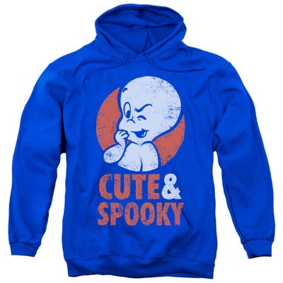 Casper the Friendly Ghost Cute and Spooky Retro Design Hoodie