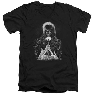 Castle Labyrinth V-Neck T-Shirt