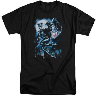 Catwoman Moonlight Cat Tall T-Shirt