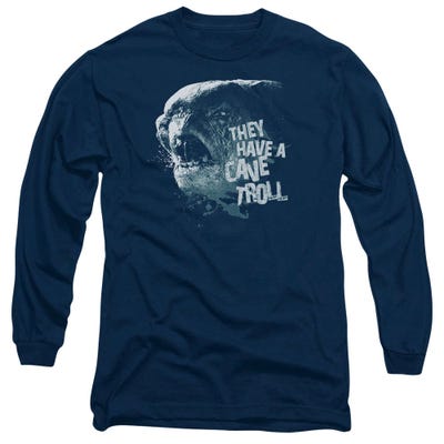 Cave Troll Lord Of The Rings Long Sleeve Shirt