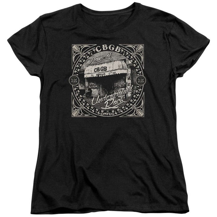 CBGB Front Door Womens T-Shirt