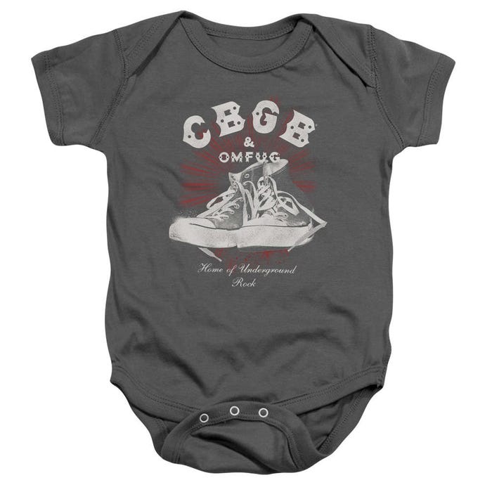 CBGB High Tops Baby Bodysuit