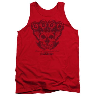 CBGB Moth Skull Tank Top