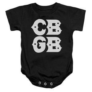 CBGB Stacked Logo Baby Bodysuit