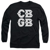 CBGB Stacked Logo Long Sleeve Shirt