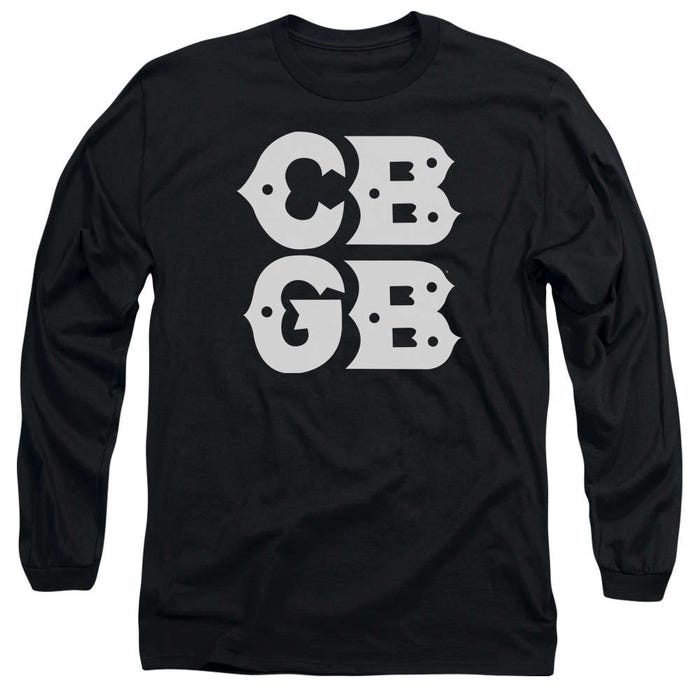 CBGB Stacked Logo Long Sleeve Shirt