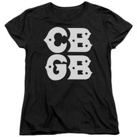 CBGB Stacked Logo Womens T-Shirt