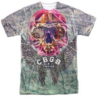 CBGB Graffiti Skull OMFUG Sublimation T-Shirt