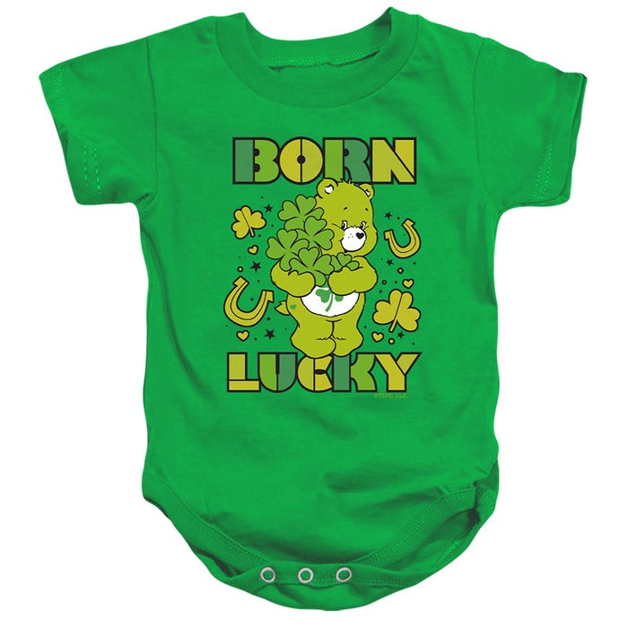 Care Bears Born Lucky Good Luck Bear St. Patrick's Day Baby Bodysuit