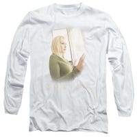 CBS Medium TV Show White Light Long Sleeve Shirt