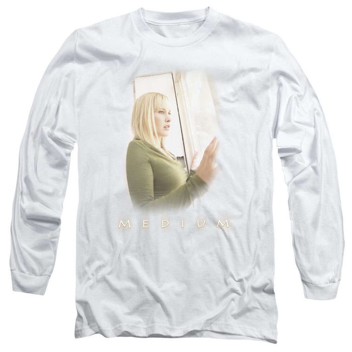 CBS Medium TV Show White Light Long Sleeve Shirt