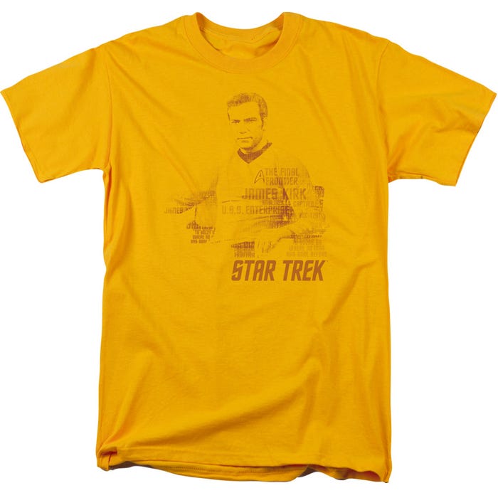 STAR TREK KIRK WORDS T-Shirt