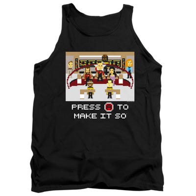 STAR TREK MAKE IT SO PIXEL Tank Top