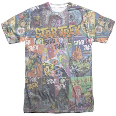 Star Trek Classic Comics Sublimation T-Shirt