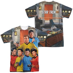 BRIDGE STAR TREK Sublimation T-Shirt