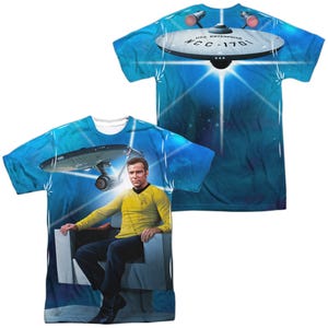 Star Trek Kirks Ship Sublimation T-Shirt