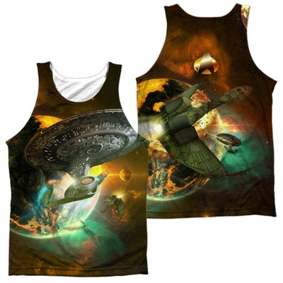 BATTLE SHIPS STAR TREK Sublimation Tank Top