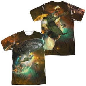 Star Trek Battle Ships Sublimation T-Shirt