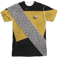 STAR TREK WORF UNIFORM Sublimation T-Shirt